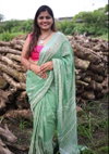 VK 4189 Daily Wear Linen Printed Sarees Wholesale Shop In Surat